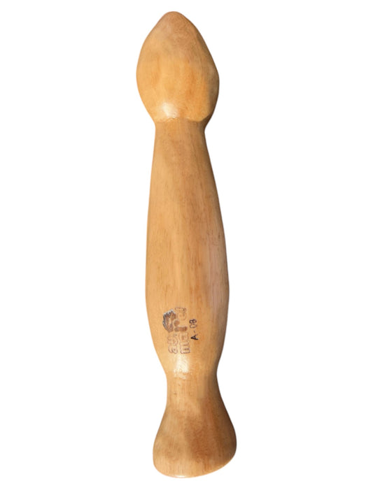 A-08 Dildo de madera Maldivas L